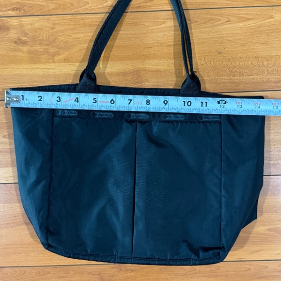 LeSportsac Black Mini Zip Tote - Picture 3 of 7